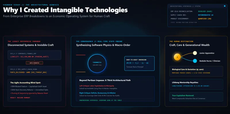Why I Created Intangible Technologies